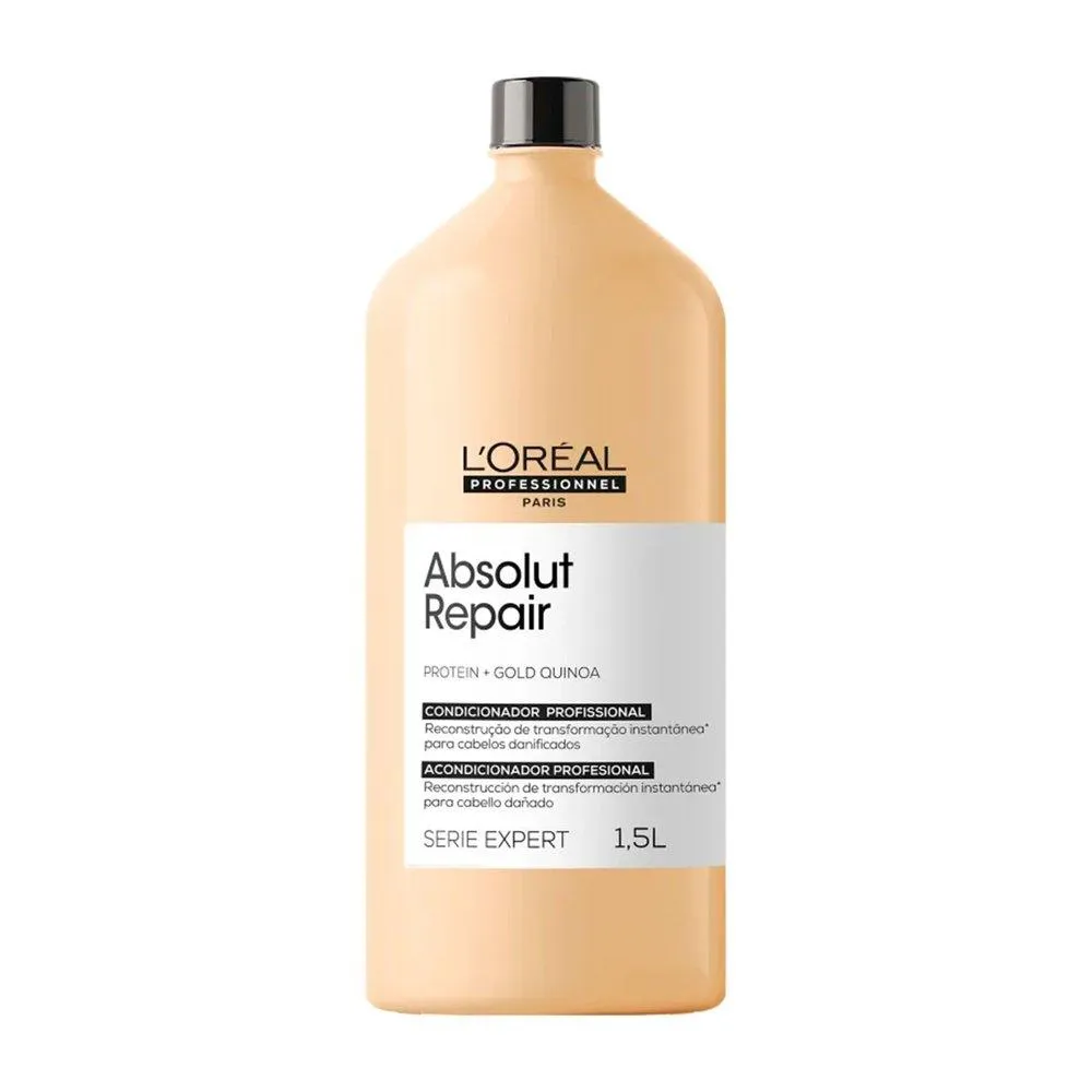 CONDICIONADOR L´ORéAL ABSOLUT REPAIR GOLD QUINOA + PROTEIN - 1500ML