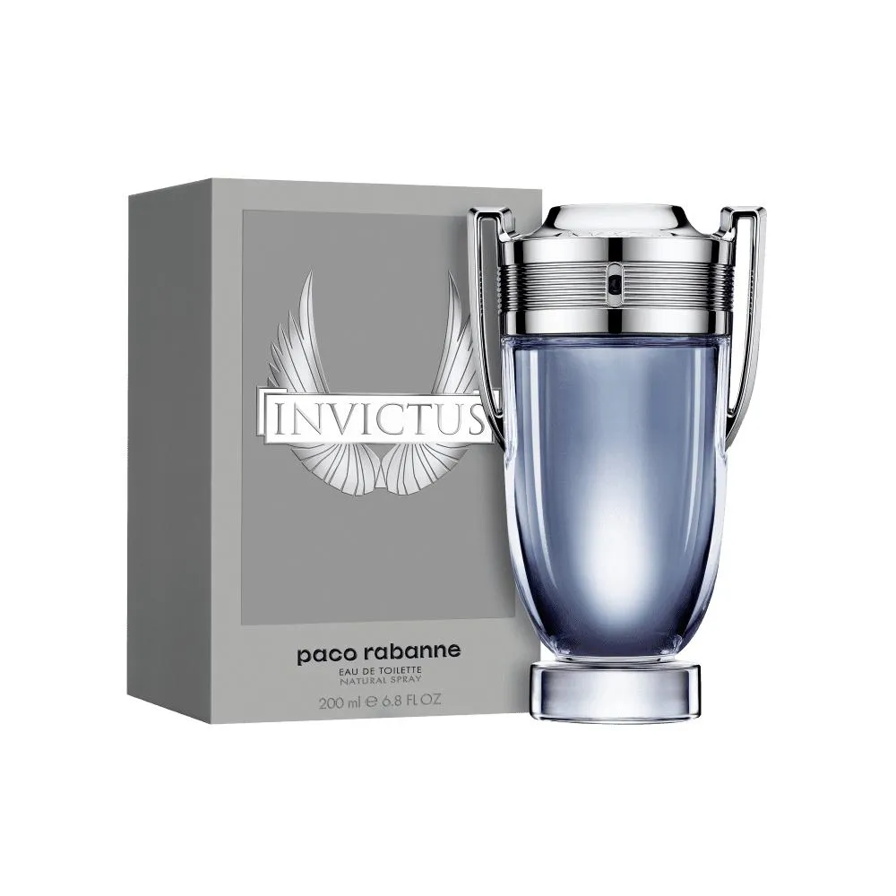 Perfume Masculino Eau De Toilette Paco Rabanne Invictus - 200ml
