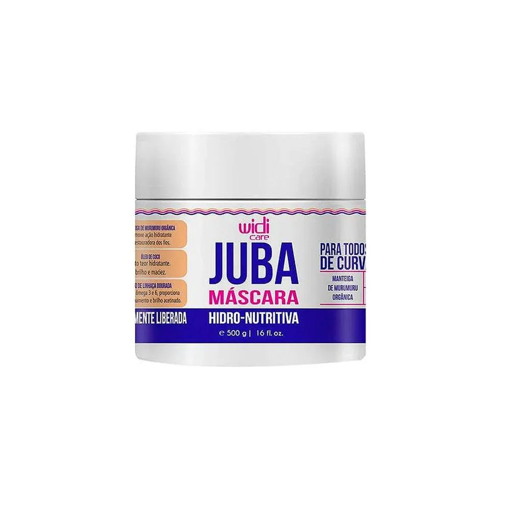 MáSCARA WIDI CARE JUBA HIDRO-NUTRITIVA - 500G