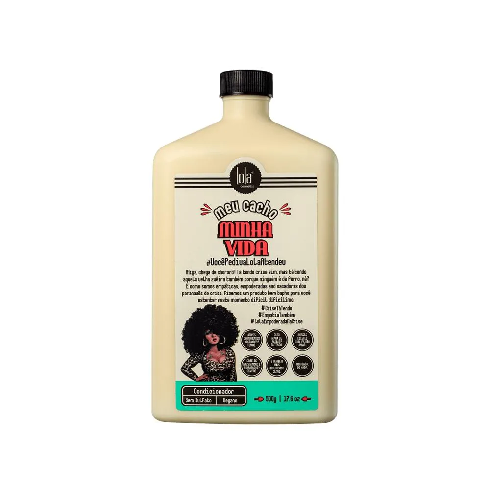 CONDICIONADOR LOLA MEU CACHO MINHA VIDA – 500ML