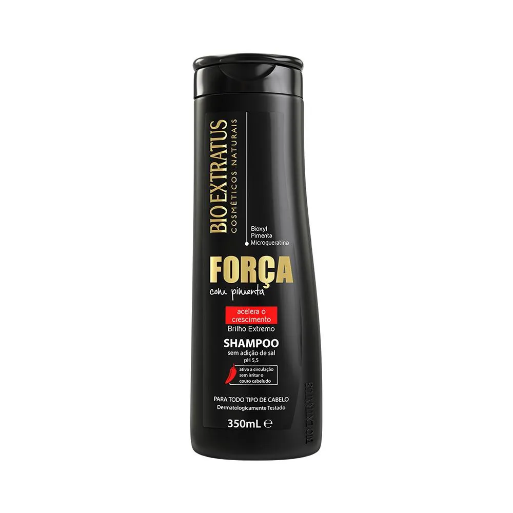 Shampoo Bio Extratus Força Com Pimenta 350ml