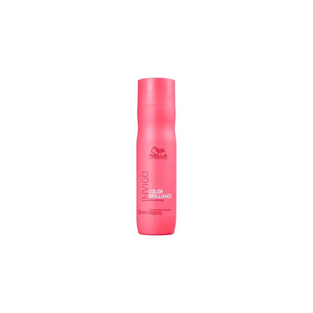 KIT WELLA BRILLIANCE - SHAMPOO BRILLIANCE 250ML + MASCARA BRILLIANCE 150ML