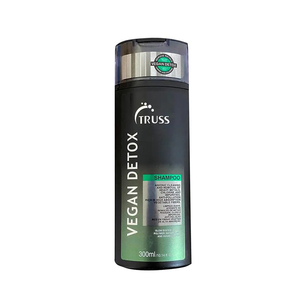 Shampoo Vegano Truss Vegan Detox 300ml