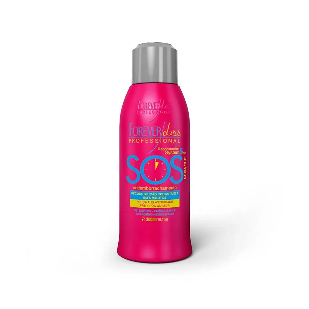MáSCARA FOREVER LISS SOS ANTIEMBORRACHAMENTO - 300ML