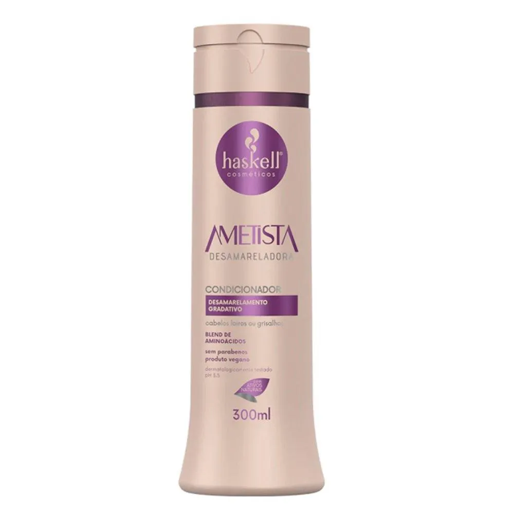 Condicionador Matizador Haskell Ametista Desamarelador 300ml