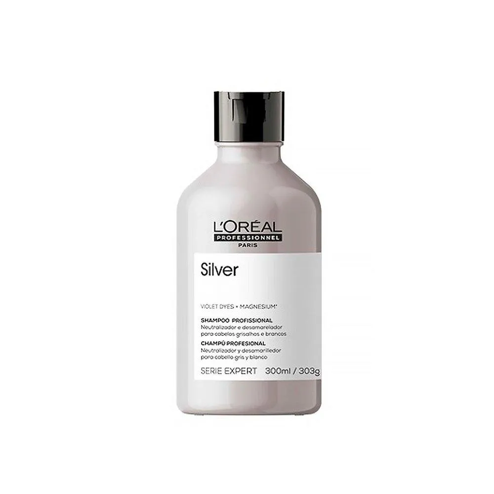Shampoo Matizador L'Oréal Silver Neutralizador de Amarelado 300ml