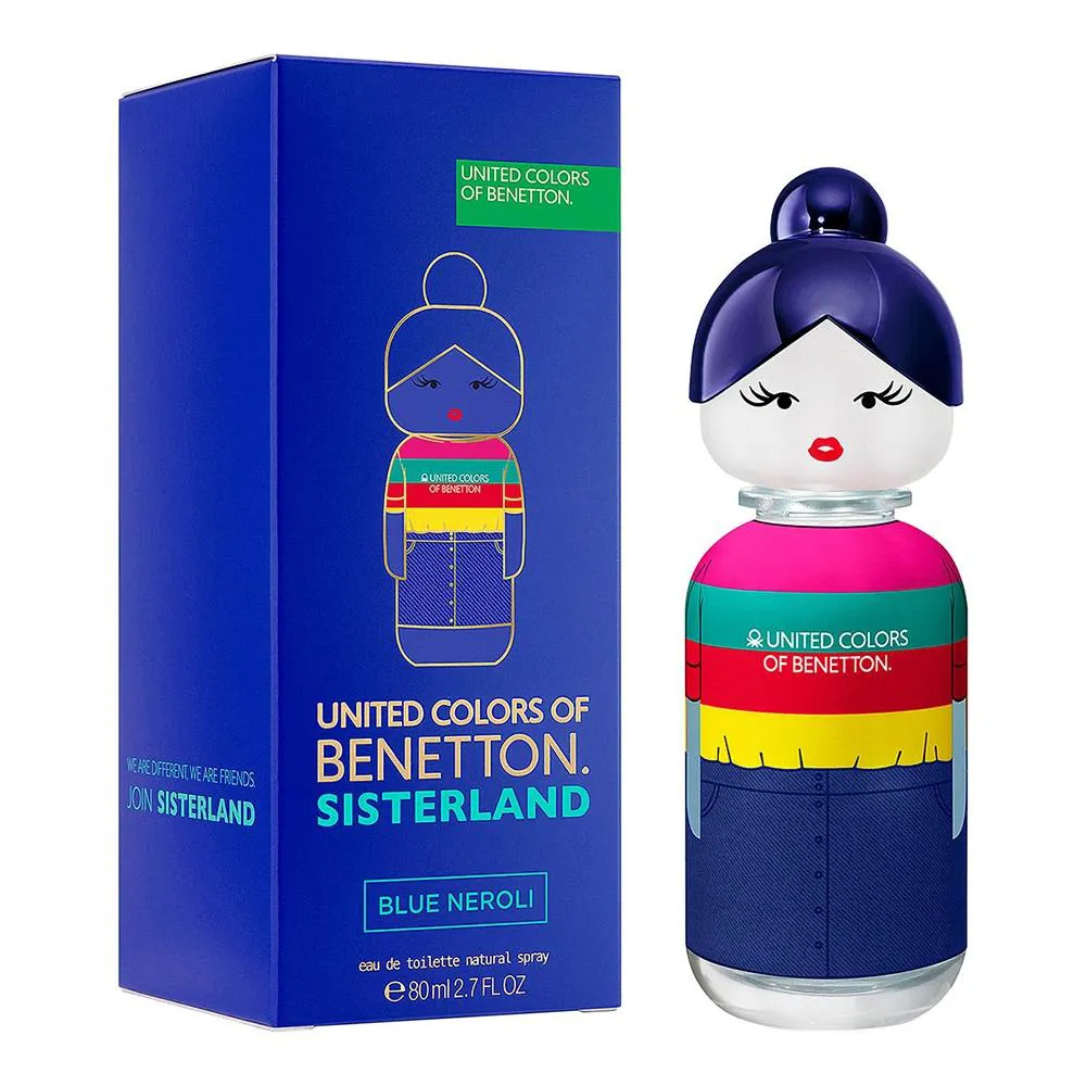 Sisterland Blue Neroli United Colors of Benetton Colors Eau de Toilette 80ml - Perfume Feminino