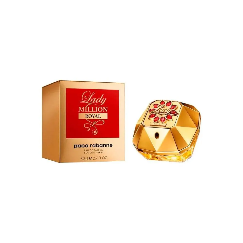 Perfume Feminino Eau De Parfum Paco Rabanne Lady Million Royal 80ml