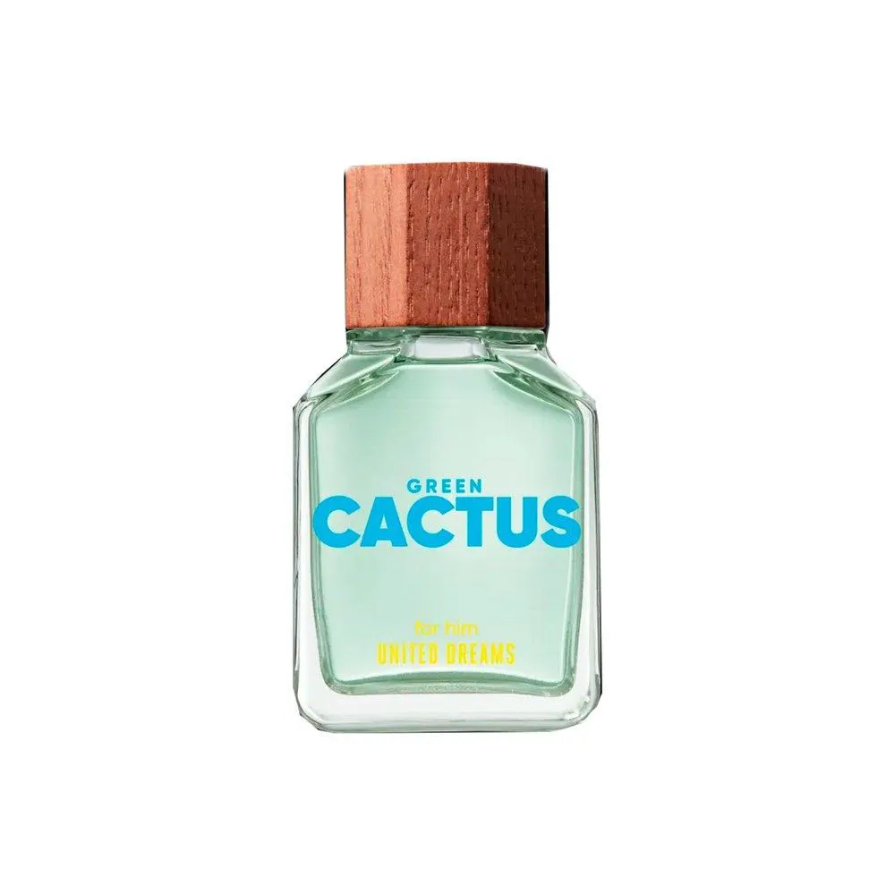 United Dreams Green Cactus United Colors of Benetton Eau de Toilette 100ml - Perfume Masculino