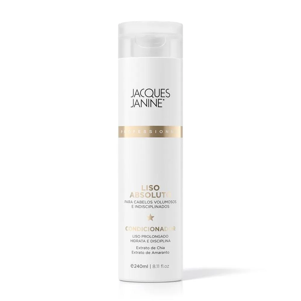 CONDICIONADOR JACQUES JANINE LISO ABSOLUTO - 240ML