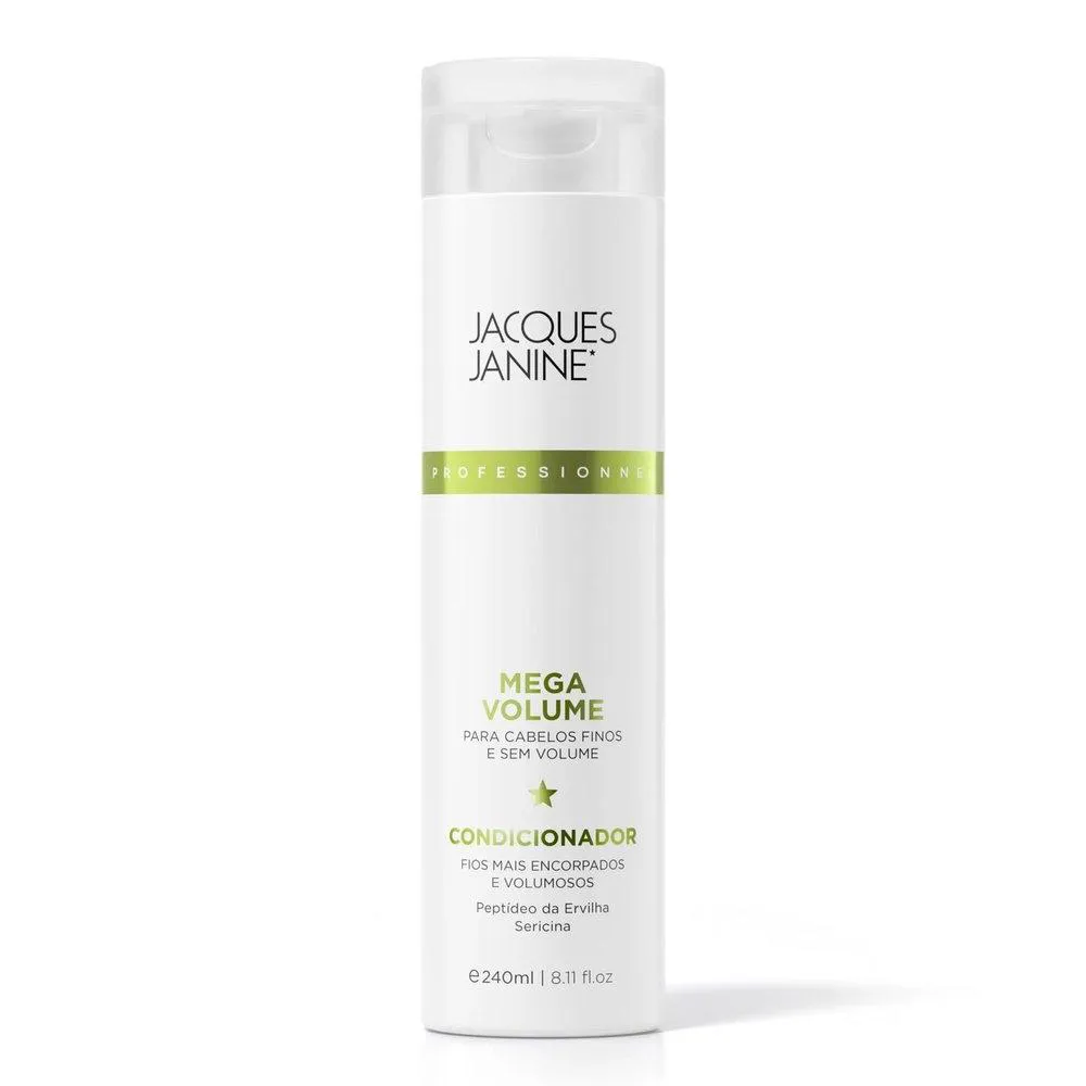 CONDICIONADOR JACQUES JANINE MEGA VOLUME - 240ML