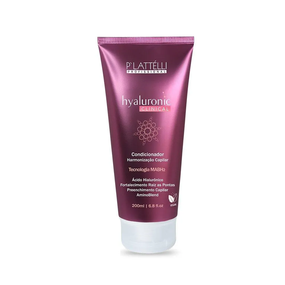 CONDICIONADOR P`LATTéLLI HYALURONIC CLINICAL - 200ML