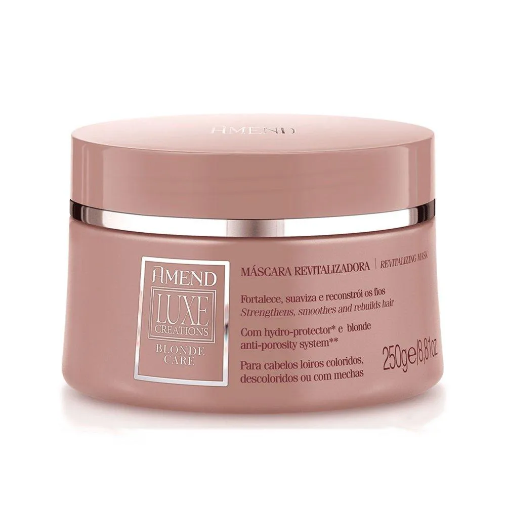 MáSCARA AMEND LUXE CREATIONS BLONDE CARE 250G
