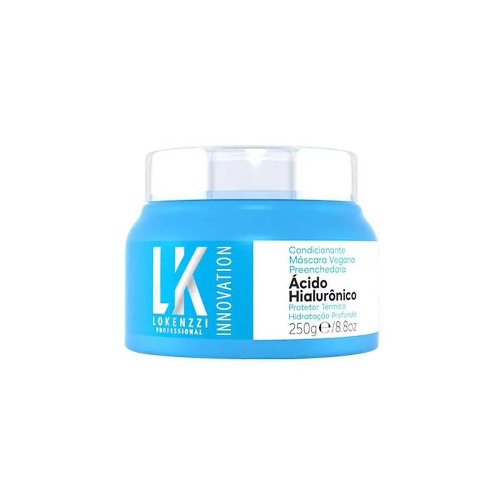 MáSCARA LOKENZZI ÁCIDO HIALURôNICO 250G