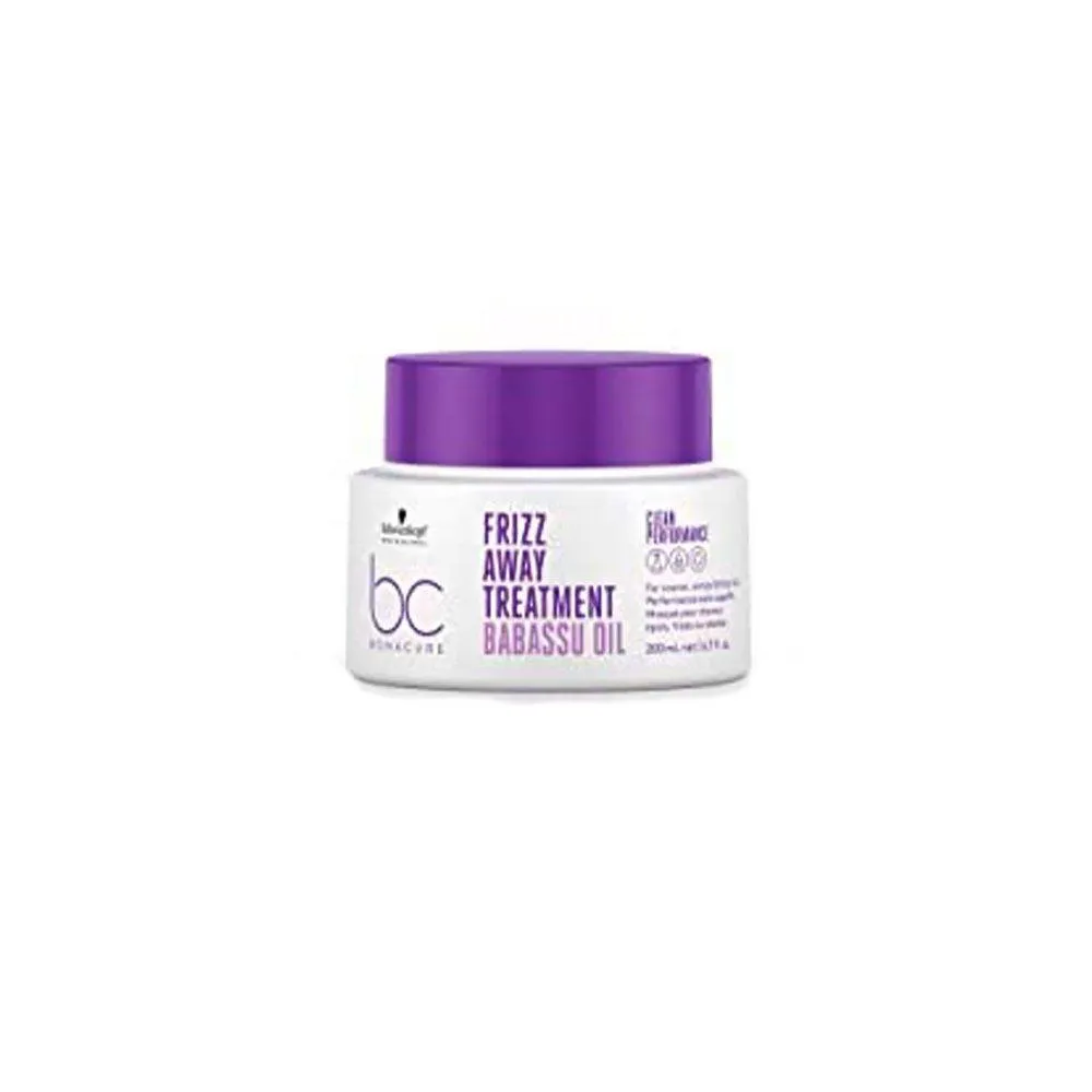 MáSCARA SCHWARZKOPF BC FRIZZ AWAY BABASSU OIL - 200ML