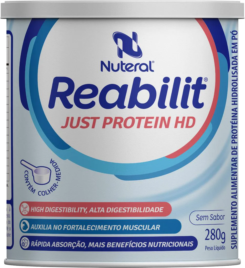 REABILIT JUST PROTEIN HD – 100% WHEY PROTEIN HIDROLISADO