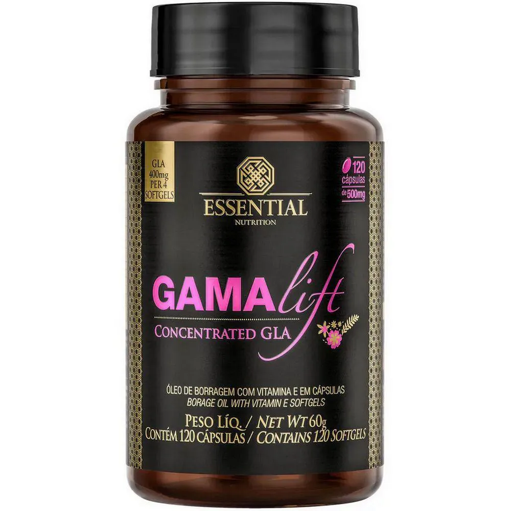GAMALIFT 500MG - 120 CAPSULAS - ESSENTIAL NUTRITION