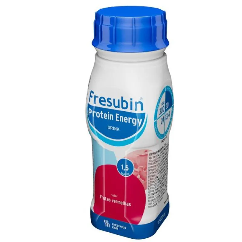 FRESUBIN PROTEIN ENERGY 200ML - FRESENIUS FRUTAS VERMELHAS