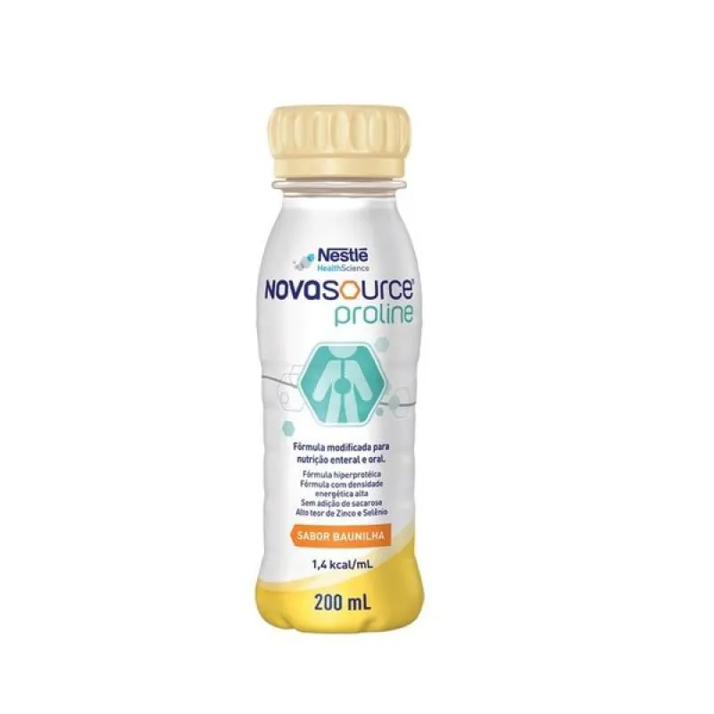 NOVASOURCE PROLINE 200ML - NESTLé BAUNILHA | Drogasil