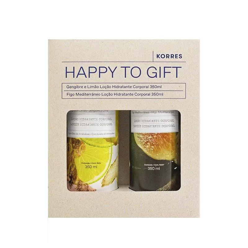 KIT KORRES LOçãO HIDRATANTE FRESCOR MEDITERRâNEO
