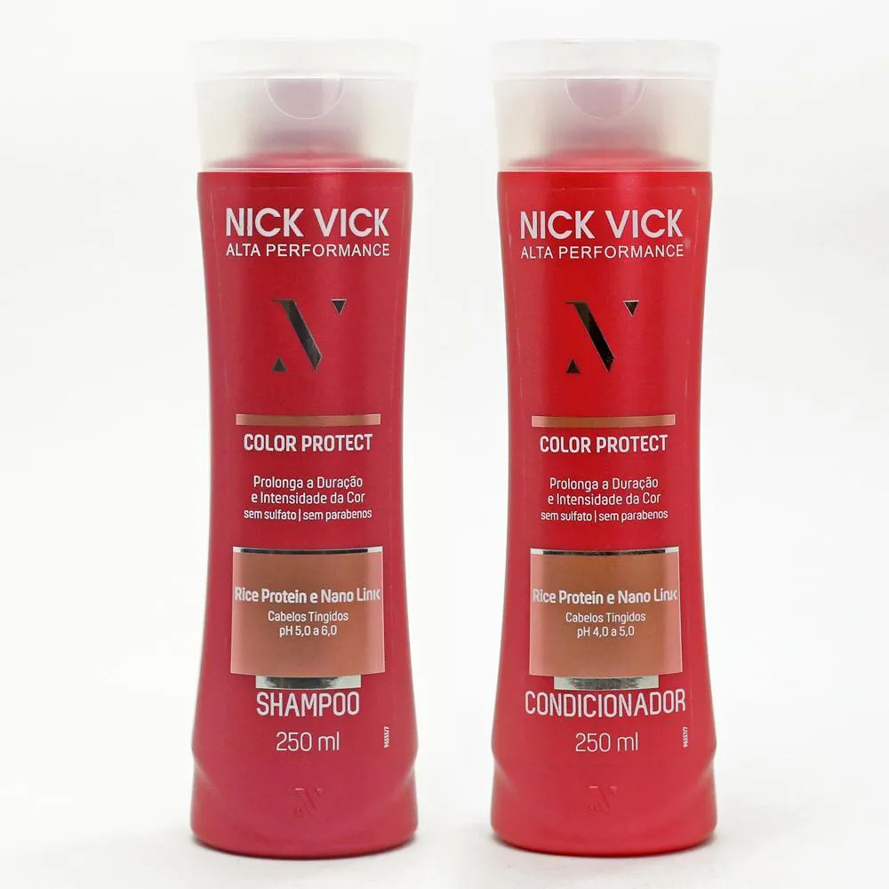 KIT NICK VICK COLOR PROTECT SHAMPOO E CONDICIONADOR