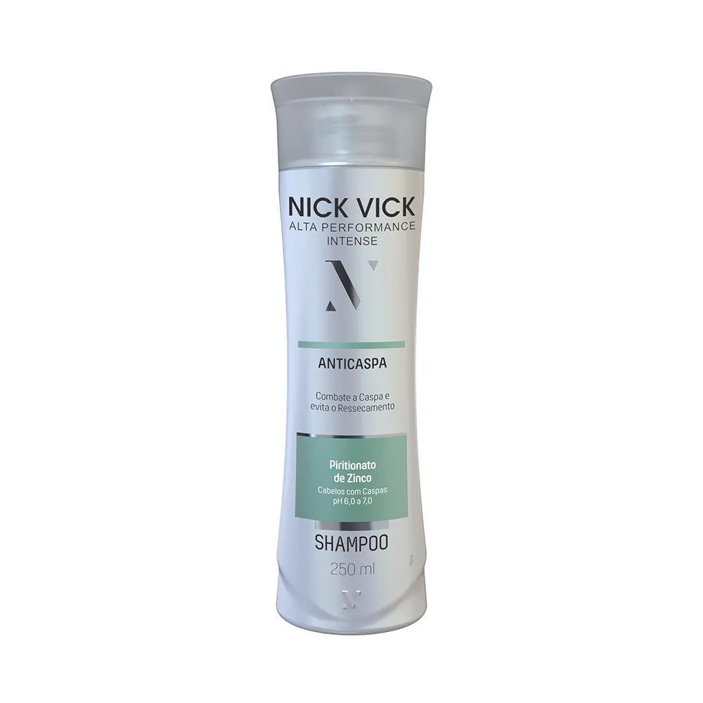 SHAMPOO ANTICASPA NICK VICK ALTA PERFORMANCE 250ML