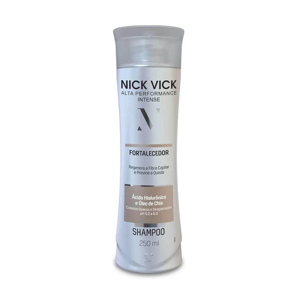 Shampoo Nick Vick Alta Performance Intense Fortalecedor 250ml