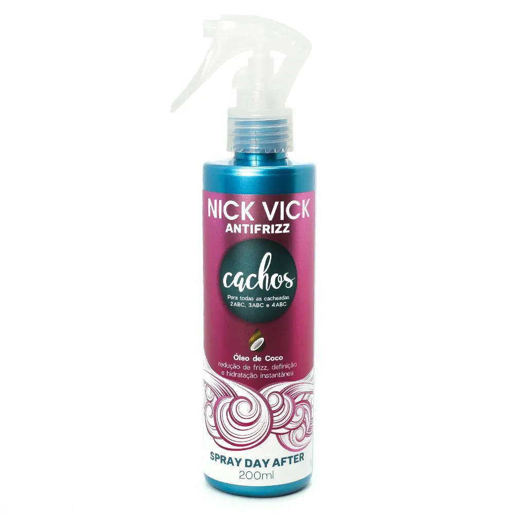 SPRAY DAY AFTER CACHOS NICK VICK ANTIFRIZZ 200ML