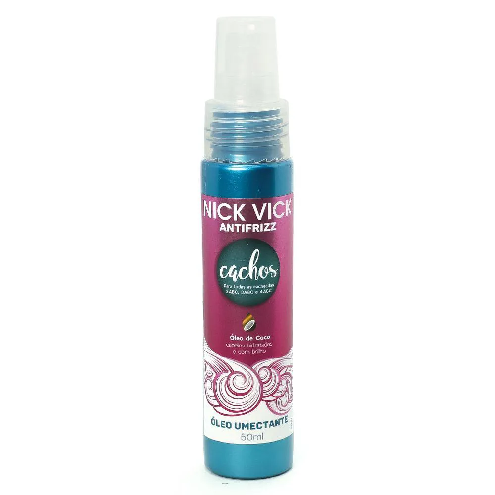 ÓLEO UMECTANTE CACHOS NICK VICK ANTIFRIZZ 50ML