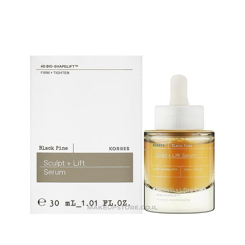 KORRES BLACK PINE SéRUM FIRMADOR + EFEITO LIFTING 30ML