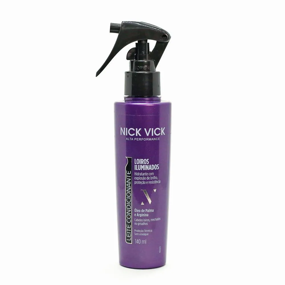 LEITE CONDICIONANTE LOIROS ILUMINADOS NICK VICK 140ML