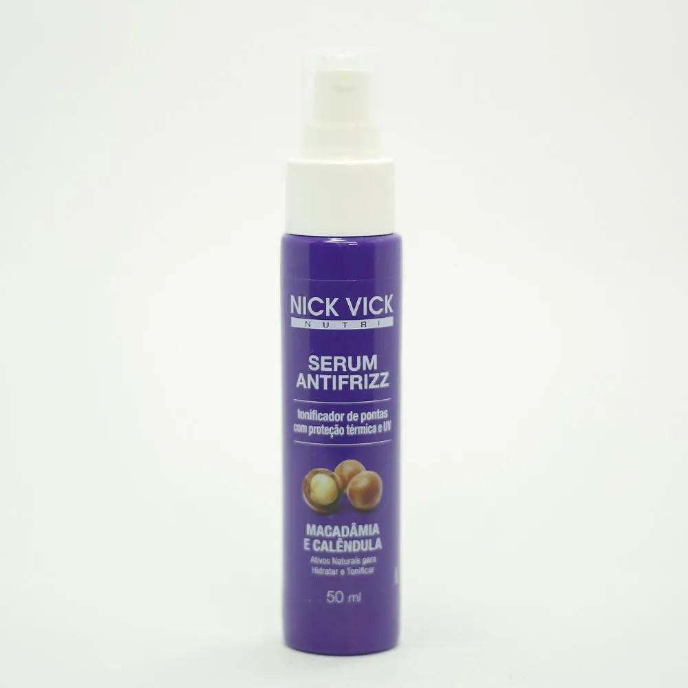 SERUM ANTIFRIZZ NICK VICK NUTRI 50ML TONIFICADOR DE PONTAS