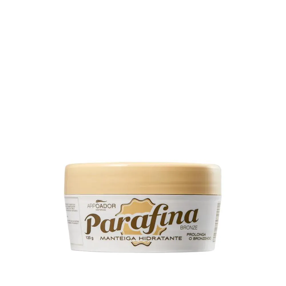 PARAFINA BRONZE MANTEIGA HIDRATANTE CORPORAL 120G