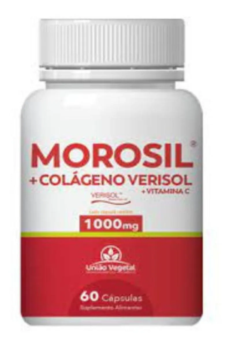 MOROSIL + COLáGENO VERISOL + VITAMINA C 1000MG 60 CáPSULAS