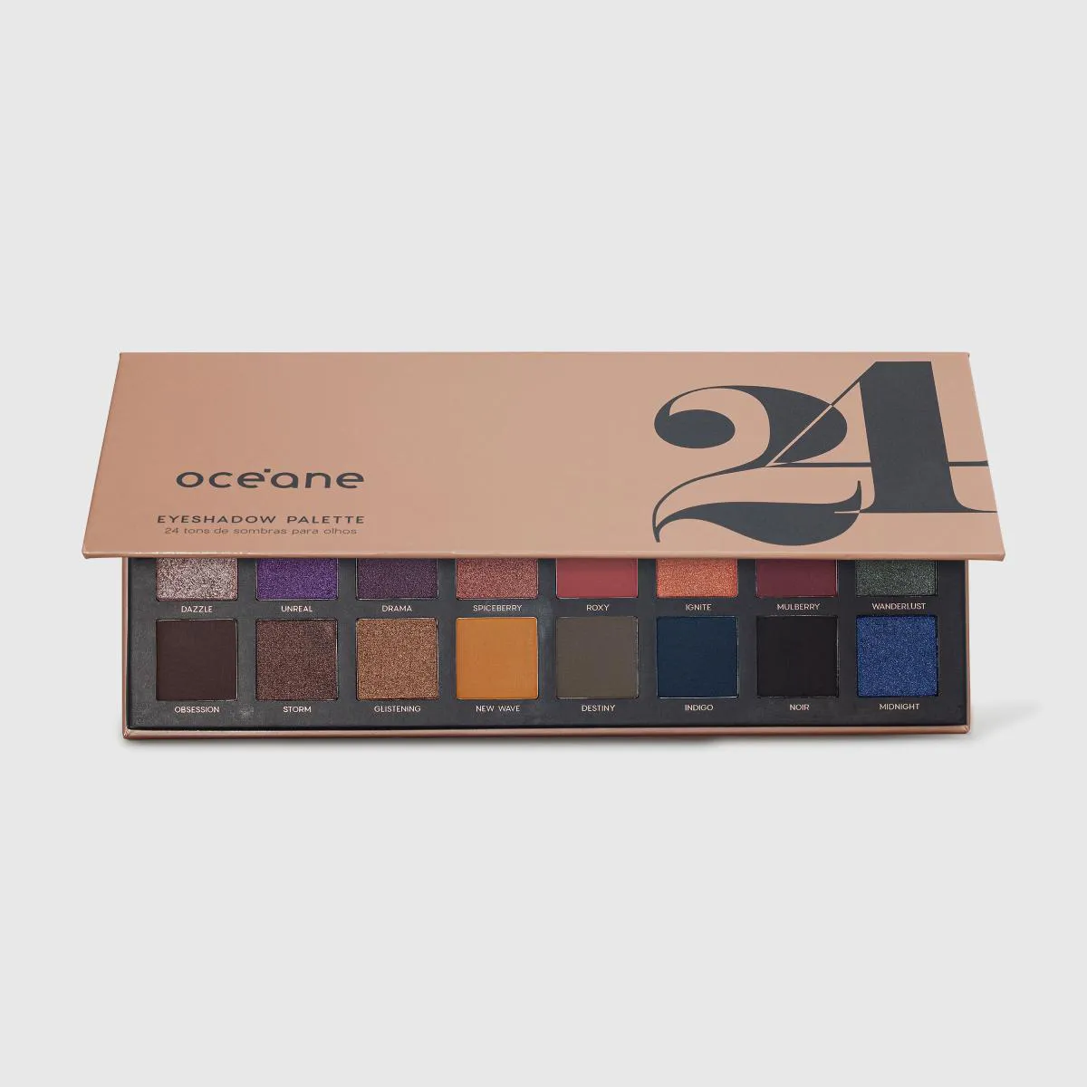 Paleta de Sombras 24.1 Océane 24 cores