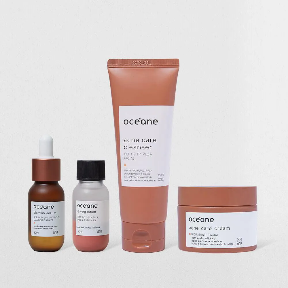 KIT CUIDADO ANTIACNE (4 PRODUTOS)