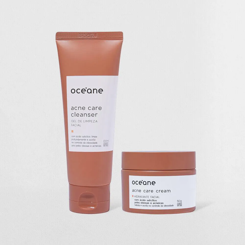 KIT LIMPEZA E HIDRATAçãO ANTIACNE (2 PRODUTOS)