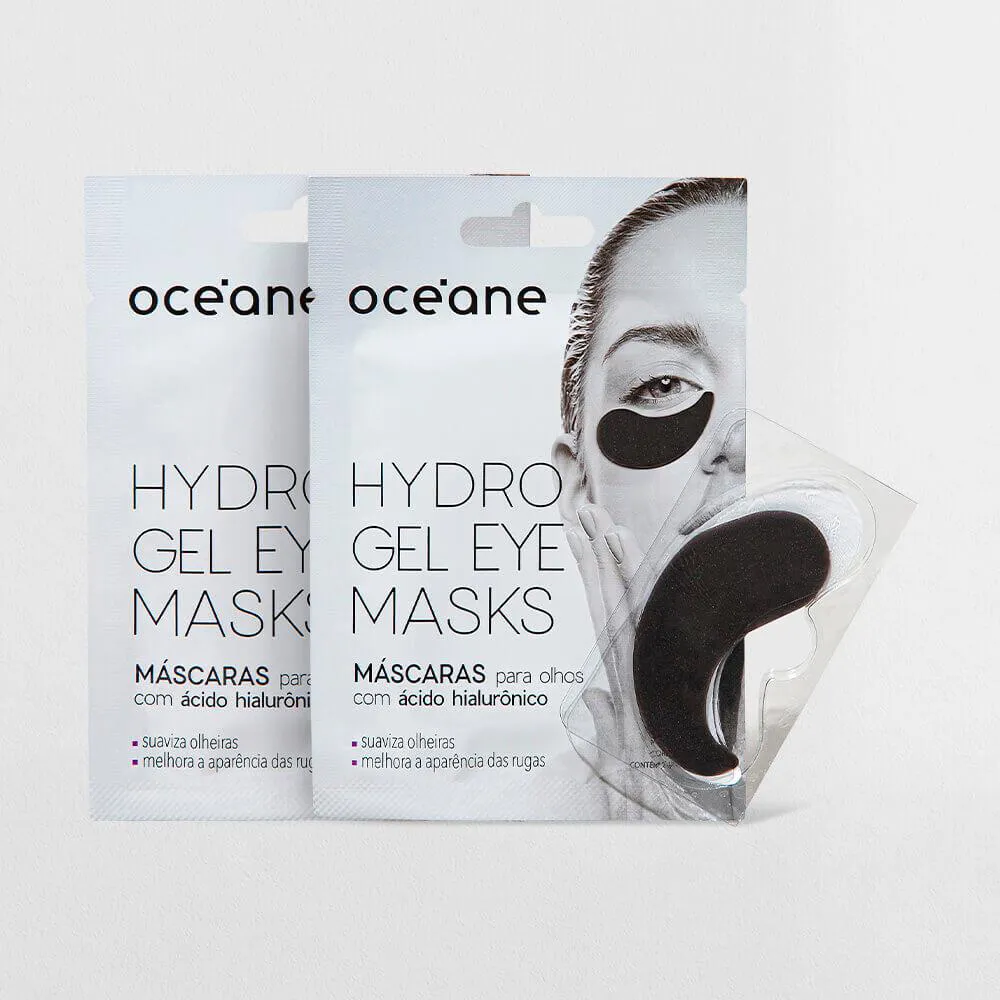 KIT MáSCARAS PARA OLHOS COM ÁCIDO HIALURôNICO (2 PRODUTOS)