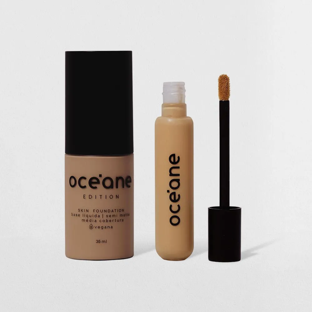 KIT BASE LíQUIDA 315M + CORRETIVO LíQUIDO MEDIUM LIGHT OCéANE EDITION (2 PRODUTOS)