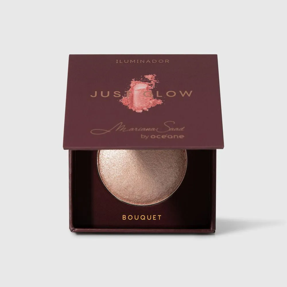 ILUMINADOR ROSA MARIANA SAAD BY OCéANE - JUST GLOW BOUQUET 6.5G