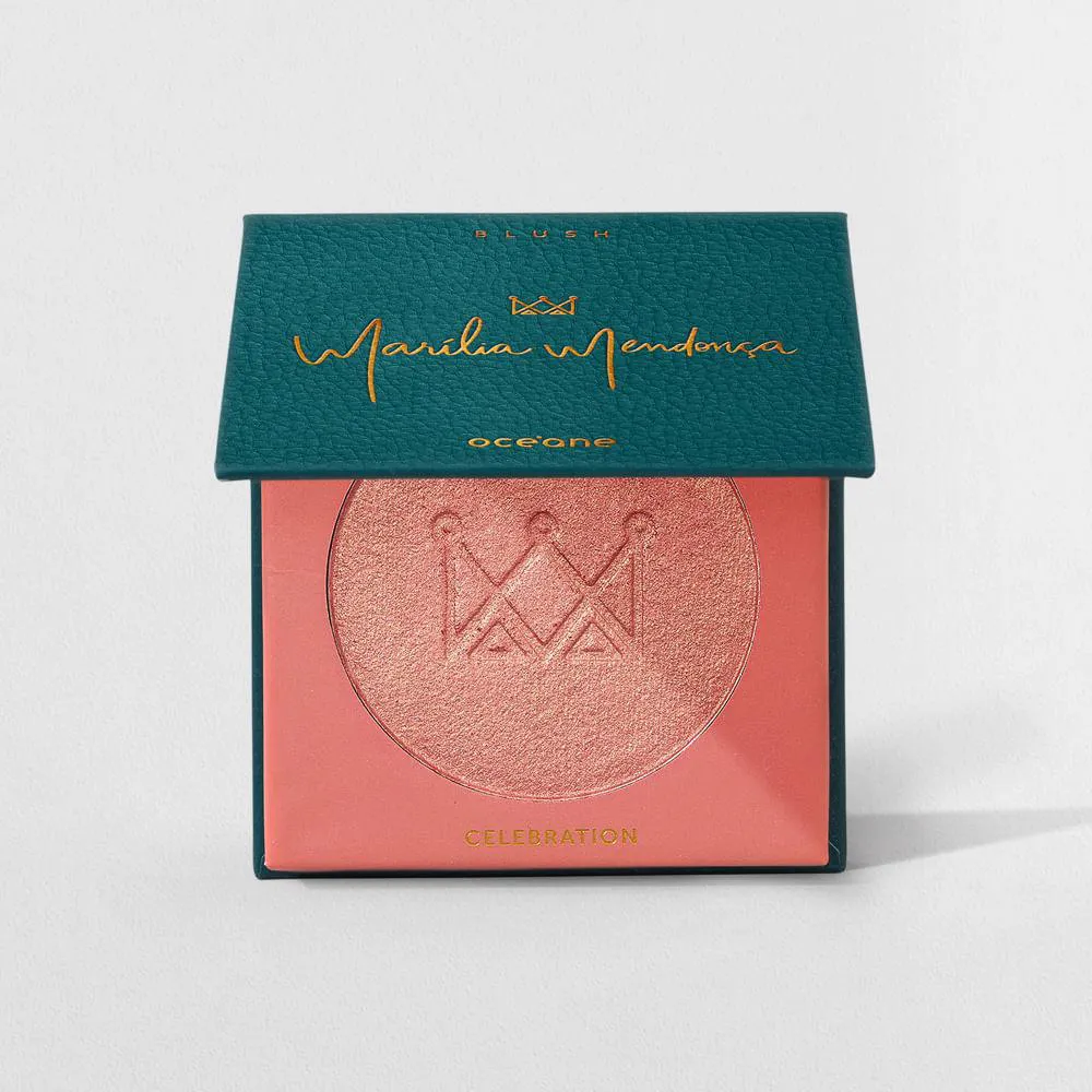 Blush Cintilante Rosa Marília Mendonça By Océane Celebration Rose Gold 8g