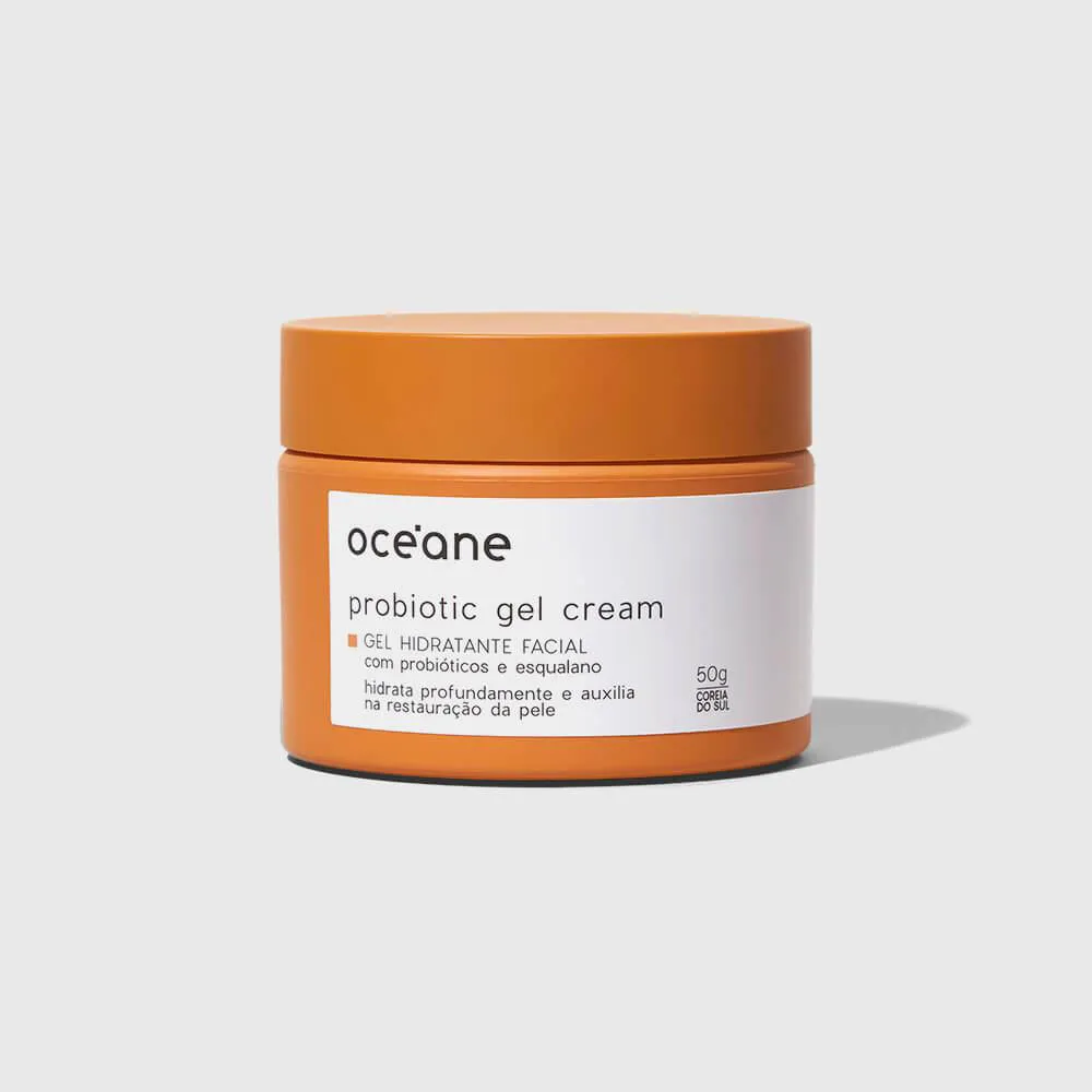 Gel Facial Com Probióticos E Esqualano - Probiotic Gel Cream 50G