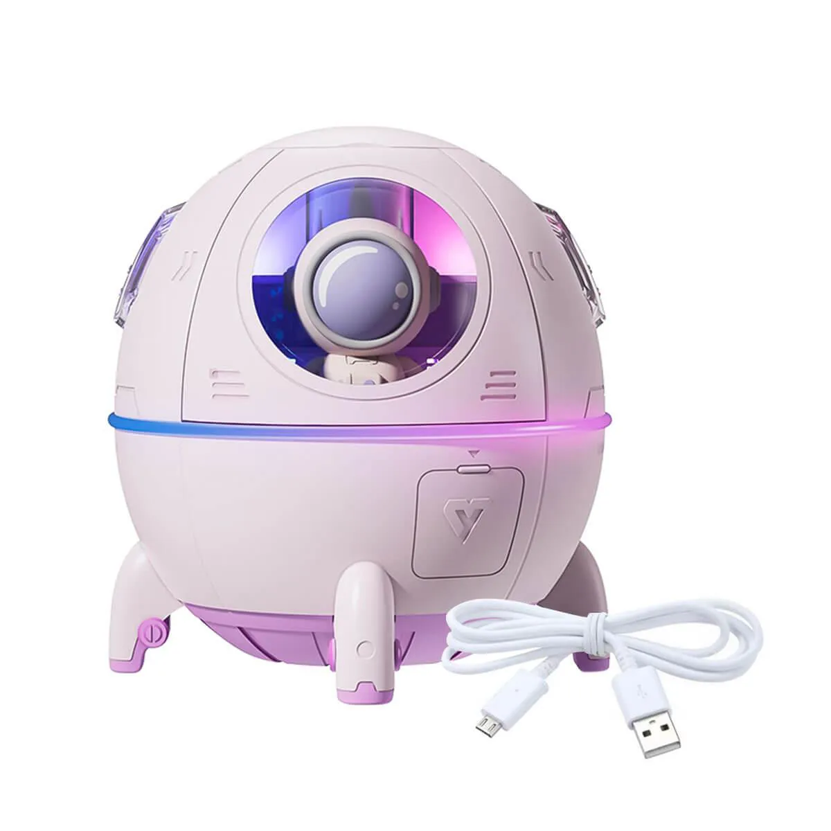 Umidificador de Ar B-Max Infantil Astronauta Rosa