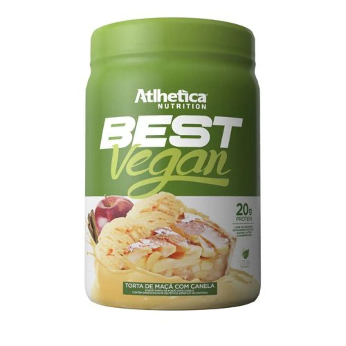 Proteína em Pó Athletica Nutrition Best Vegan Torta de Maçã com Canela 500g
