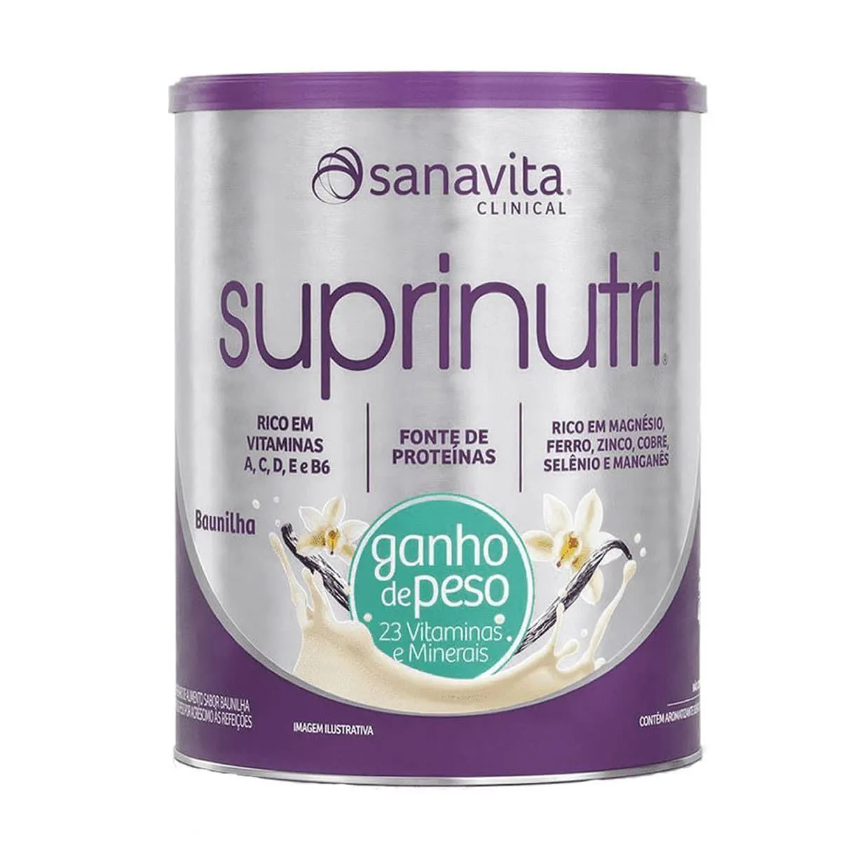 Hipercalórico Sanavita Suprinutri Baunilha 400g