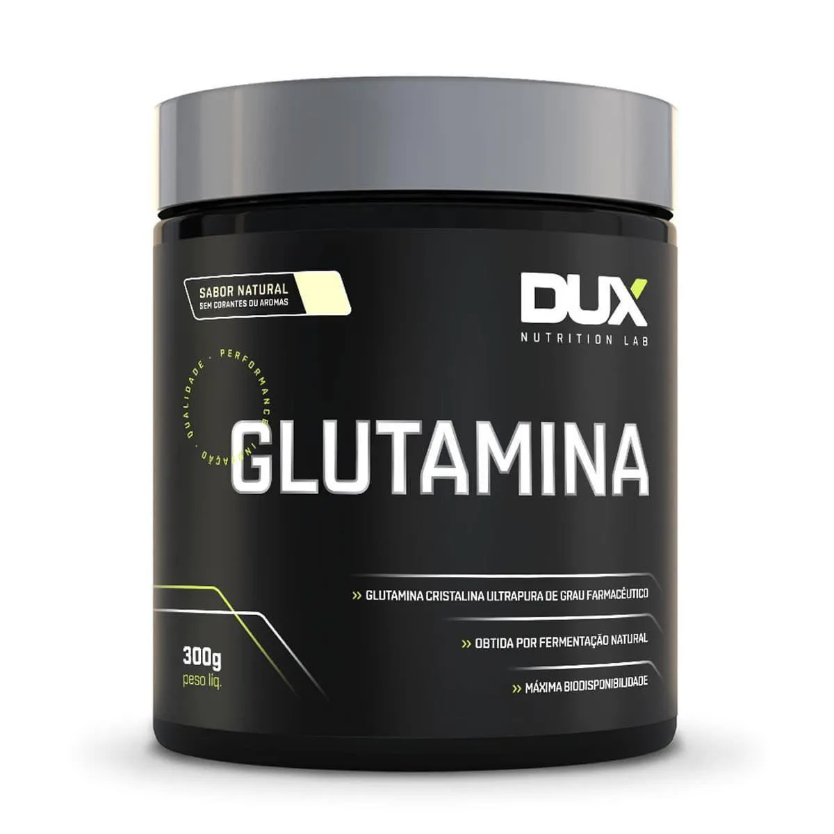 GLUTAMINA - 300G SABOR NATURAL - DUX NUTRITION