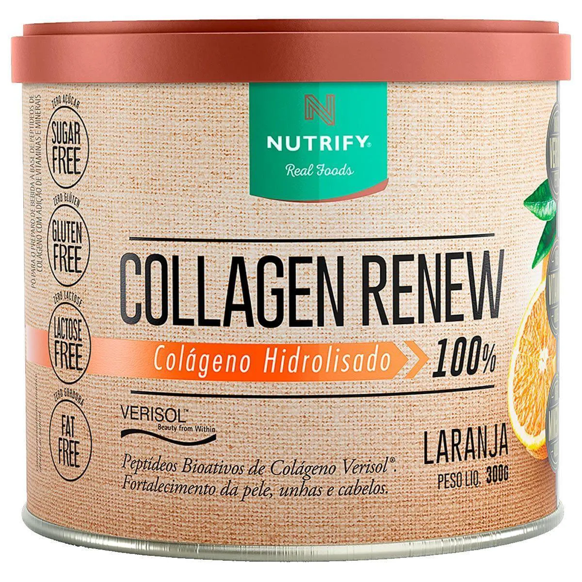 COLLAGEN RENEW VERISOL - LARANJA 300G - NUTRIFY