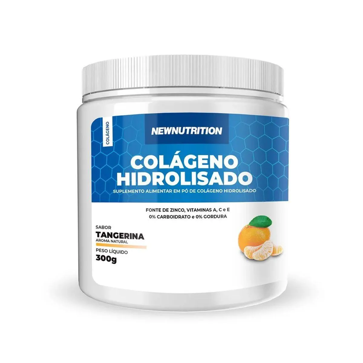 COLáGENO HIDROLISADO - 300G TANGERINA - NEWNUTRITION