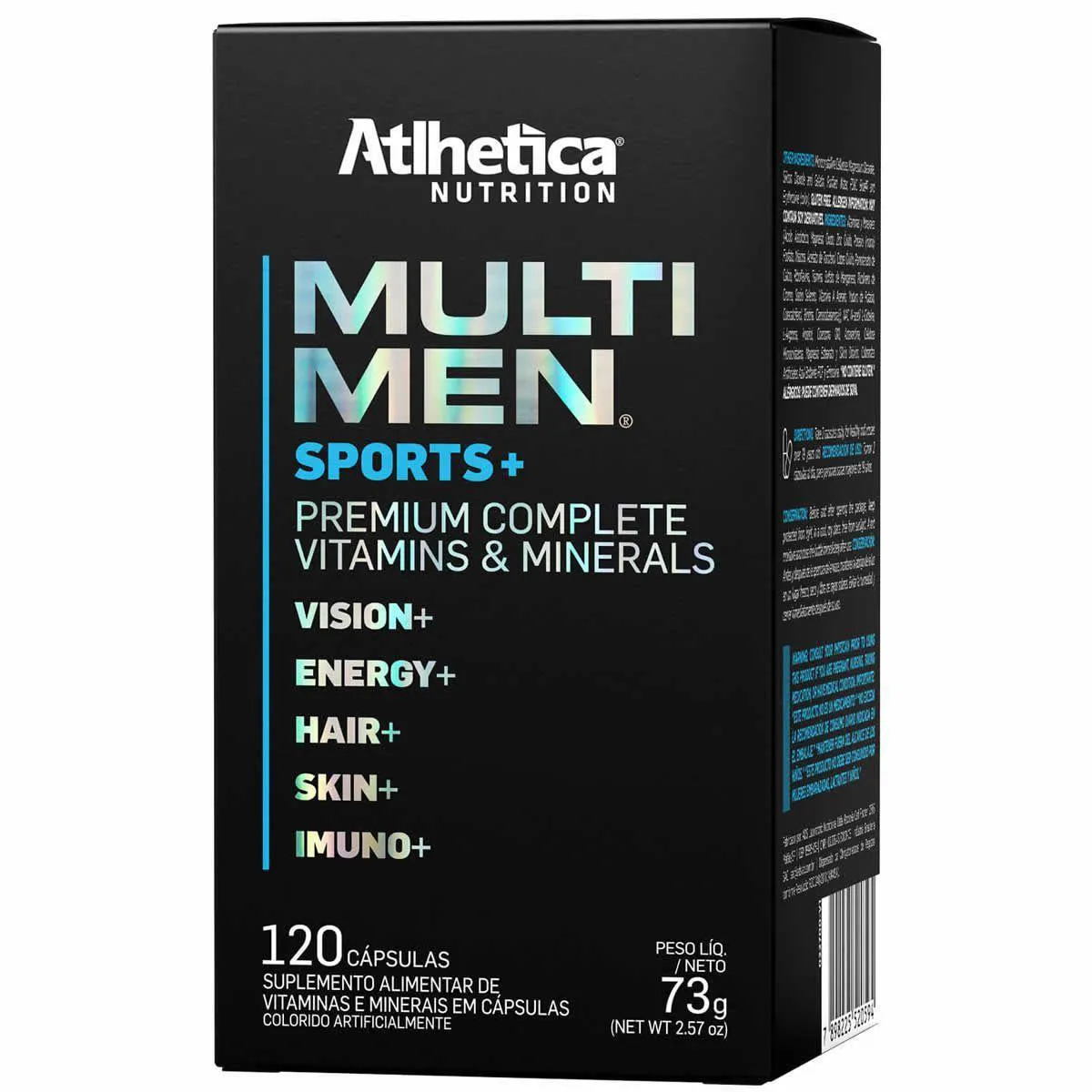 MULTI MEN SPORTS+ - 120 CáPSULAS - ATLHETICA NUTRITION