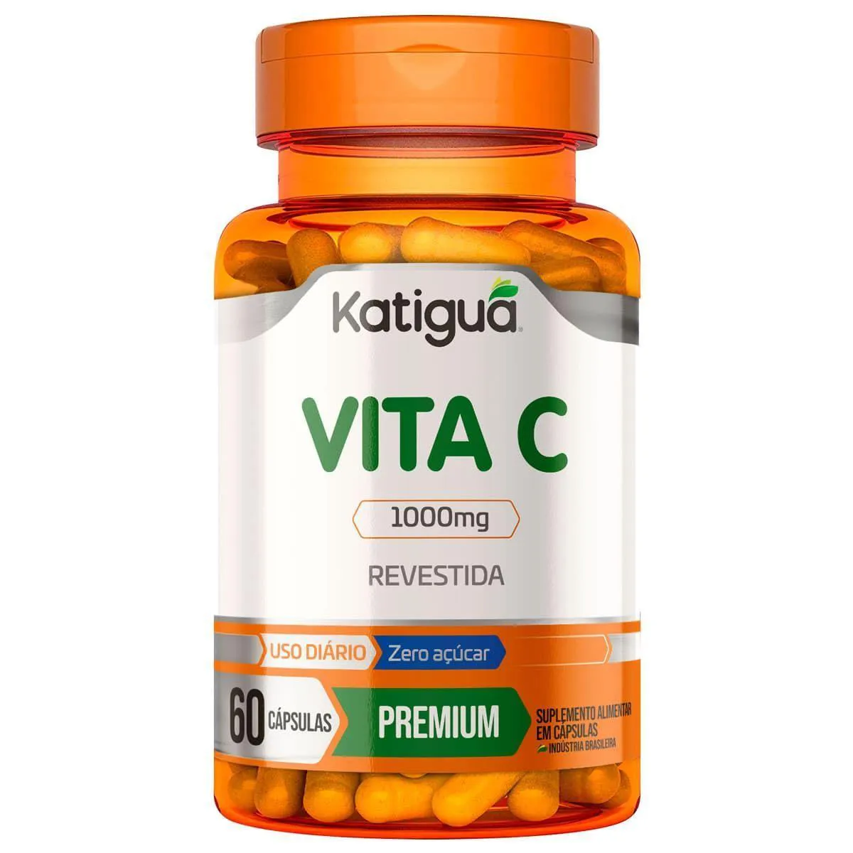 VITAMINA C - 60 CáPSULAS - KATIGUá